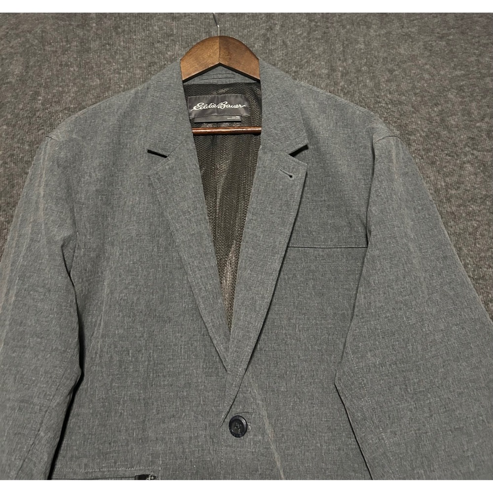 Eddie bauer Travex sport blazer gray size 46 outdoors performance